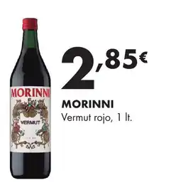 Supermercados Lupa MORINNI Vermut rojo oferta