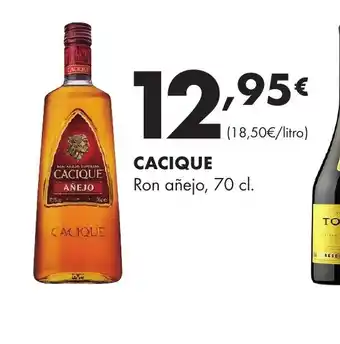 Supermercados Lupa CACIQUE Ron añejo oferta