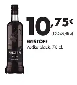 Supermercados Lupa ERISTOFF Vodka black oferta