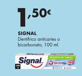Supermercados Lupa SIGNAL Dentifrico anticaries o bicarbonato oferta