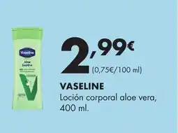 Supermercados Lupa VASELINE Loción corporal aloe vera oferta