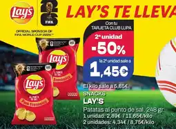 Supermercados Lupa LAY'S Snacks oferta