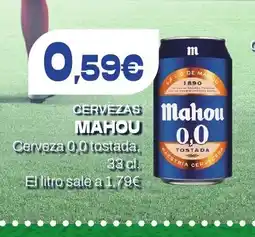Supermercados Lupa MAHOU Cervezas oferta