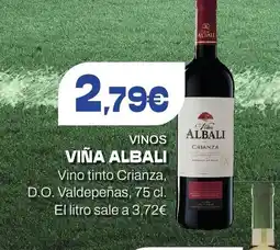 Supermercados Lupa VIÑA ALBALI VInos Vino tinto Crianza, D.O. Valdepeñas oferta