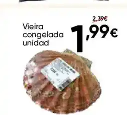 FROIZ Vieira congelada unidad oferta