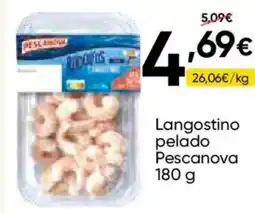 FROIZ PSCANOVA Langostino pelado oferta