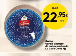FROIZ GARCIA BAQUERO Queso de cabra madurado La Cava Celes oferta