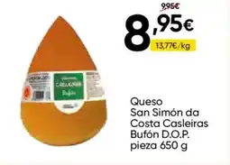 FROIZ Queso San Simón da Costa Casleiras Bufón D.O.P. pieza oferta