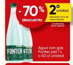 FROIZ FONTER Agua con gas pet oferta