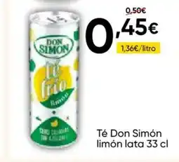 FROIZ DON SIMÓN Té limón lata oferta