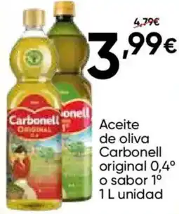 FROIZ CARBONELL Aceite de oliva original 0,4° o sabor 1° oferta