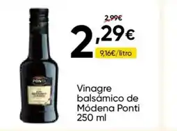 FROIZ PONTI Vinagre balsámico de Módena oferta