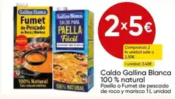 FROIZ GALLINA BLANCA Caldo 100% natural oferta