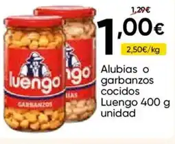 FROIZ LUENGO Alubias o garbanzos cocidos oferta