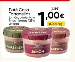 FROIZ CASA TARRADELLAS Paté oferta
