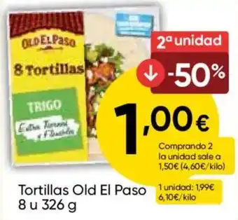 FROIZ OLD EL PASO Tortillas oferta
