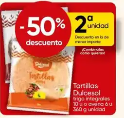 FROIZ DULCESOL Tortillas oferta