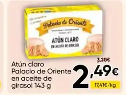 FROIZ PALACIO DE ORIENTE Atún claro en aceite de girasol oferta