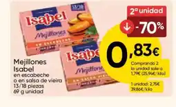 FROIZ ISABEL Mejillones oferta