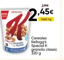 FROIZ Cereales Kellogg's Special K granola classic oferta