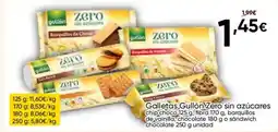 FROIZ Galletas Gullón Zero sin azúcares oferta