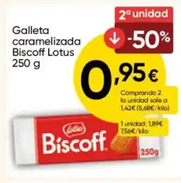 FROIZ LOTUS BISCOFF Galleta caramelizada oferta