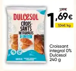 FROIZ DULCESOL Croissant integral 0% oferta