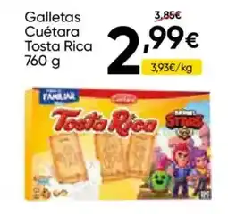 FROIZ TOSTA RICA Galletas Cuétara oferta