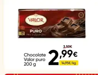 FROIZ VALOR Chocolate puro oferta