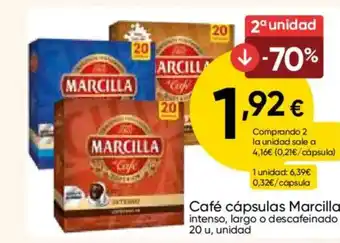 FROIZ MARCILLA Café cápsulas oferta