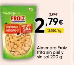 FROIZ FROIZ Almendra frita sin piel y sin sal oferta