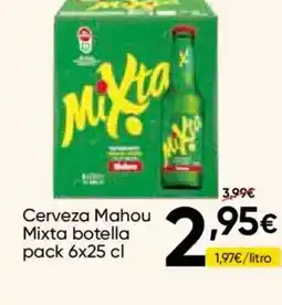 FROIZ MIXTA Cerveza Mahou botella oferta
