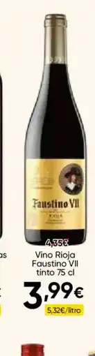 FROIZ FAUSTINO VII Vino Rioja tinto oferta