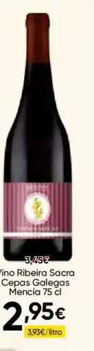 FROIZ Vino Ribeira Sacra Cepas Galegas Mencía oferta