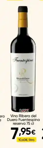 FROIZ FUENTESPINA Vino Ribera del Duero reserva oferta