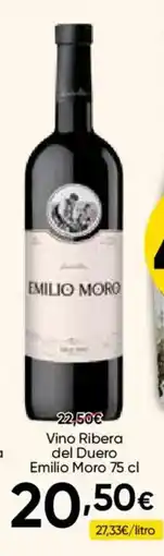 FROIZ EMILIO MORO Vino Ribera del Duero oferta