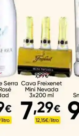 FROIZ FREIXENET Cava Mini Nevada oferta
