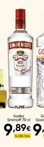 FROIZ SMIRNOFF Vodka Ginebra oferta