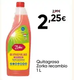 FROIZ ZORKA Quitagrasa recambio oferta