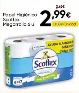 FROIZ SCOTTEX Papel Higiénico Megarrollo oferta