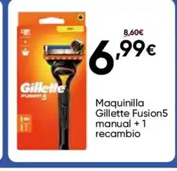 FROIZ GILLETTE Maquinilla Fusion 5 Gmanual + 1 recambio oferta