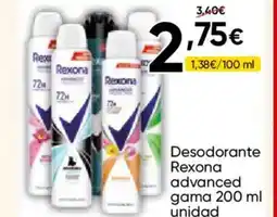 FROIZ REXONA Desodorante advanced gama oferta