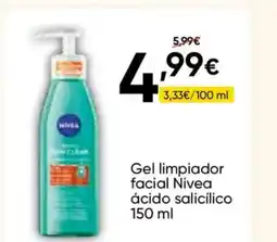 FROIZ NIVEA Gel limpiador facial acido salicílico oferta