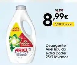 FROIZ ARIEL Detergente líquido extra poder 23+7 lavados oferta