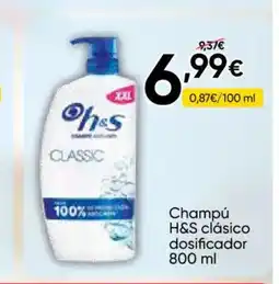 FROIZ H&S Champú clásico dosificador oferta