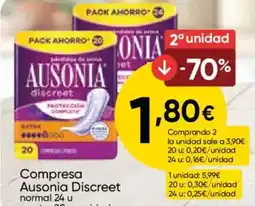 FROIZ AUSONIA DISCREET Compresa oferta