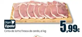 Unide Market Cinta de lomo fresca de cerdo oferta