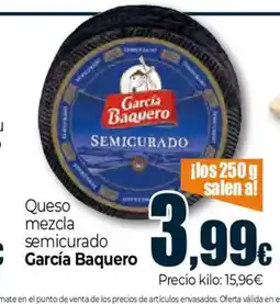 Unide Market GARCIA BAQUERO Queso mezcla semicurado oferta