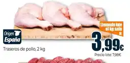 Unide Market Traseros de pollo oferta
