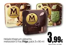 Unide Market FRIGO Helado Magnum pistacho, melocotón o frac oferta